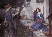 The Annunciation John William Waterhouse